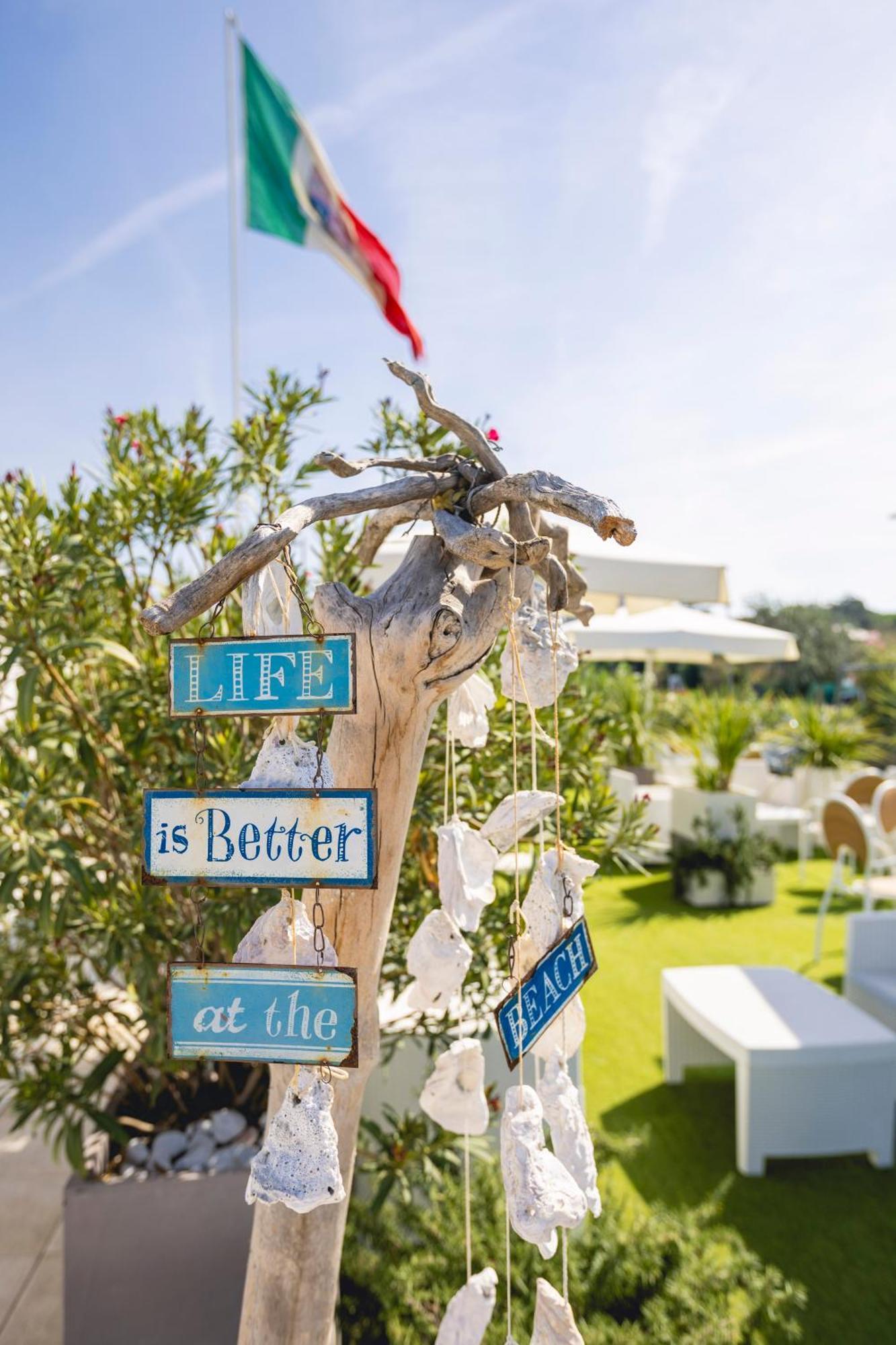 Hotel Saraceno Resort With Private Beach Milano Marittima Exterior foto