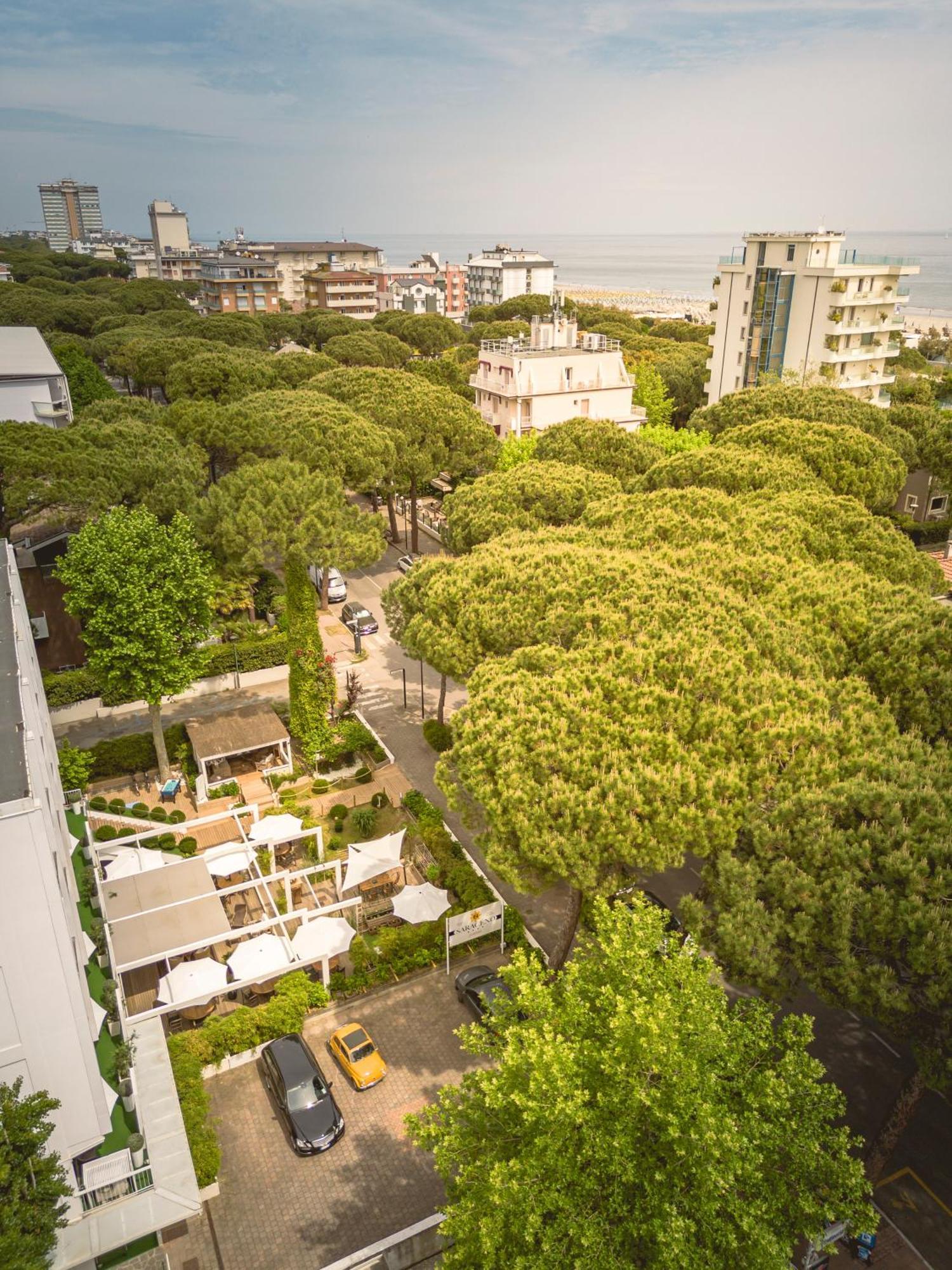 Hotel Saraceno Resort With Private Beach Milano Marittima Exterior foto