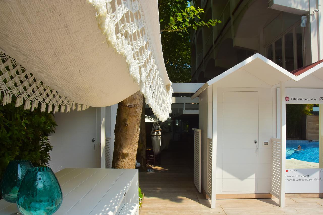 Hotel Saraceno Resort With Private Beach Milano Marittima Exterior foto