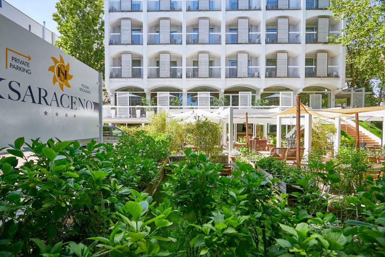 Hotel Saraceno Resort With Private Beach Milano Marittima Exterior foto