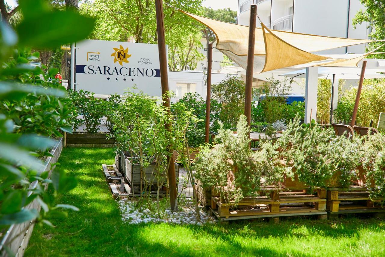 Hotel Saraceno Resort With Private Beach Milano Marittima Exterior foto